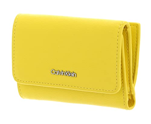 Calvin Klein CK Must Trifold SM Mono Wallet Magnetic Yellow von Calvin Klein