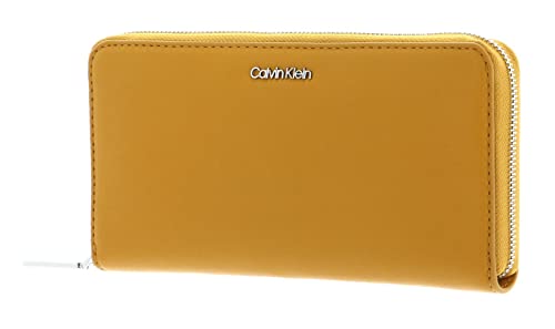 Calvin Klein CK Must Zip Around Wallet L Monarch Gold von Calvin Klein