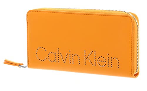 Calvin Klein CK Set Wallet Z/A Large Orange Flash von Calvin Klein
