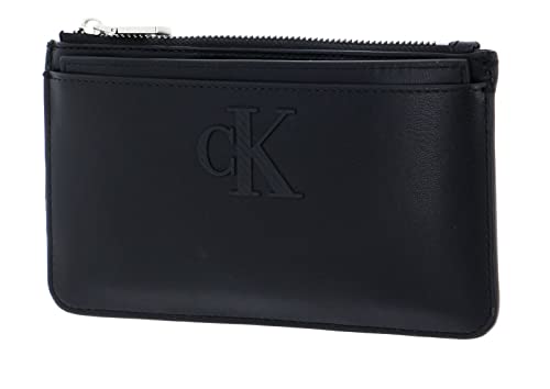 Calvin Klein CKJ Sleek Coin Purse Solid Black von Calvin Klein