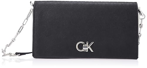 Calvin Klein Ck Convertible Mini Crossover für Damen Classic Mono Black One Size, Classic Mono Black, One Size, Crossover von Calvin Klein