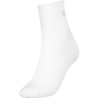 Calvin Klein Crystal Logo Short Socken Damen 002 - white von Calvin Klein