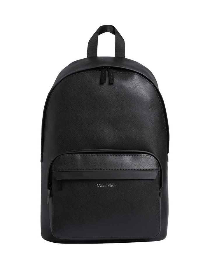 Calvin Klein Freizeitrucksack CK MUST ROUND BACKPACK, Cityrucksack mit Logo-Schriftzug von Calvin Klein