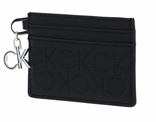 Calvin Klein Re-Lock Cardholder W/Charm Perf CK Black von Calvin Klein