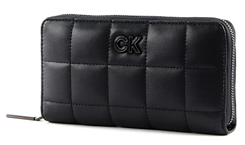 Calvin Klein Re-Lock Quilt Wallet CK Black von Calvin Klein