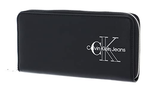 Calvin Klein Sculpted Zip Around Two Tone Black von Calvin Klein