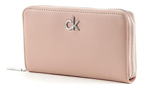 Calvin Klein Slim Zip Around Wallet Blush von Calvin Klein