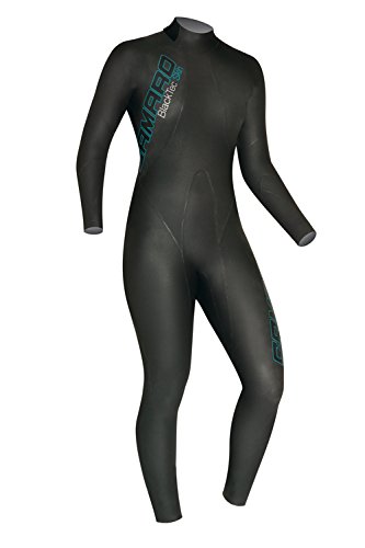 Camaro Damen Schwimmoverall Blacktec Skin 2.0, Schwarz, 36 von Camaro