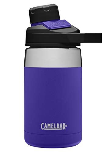 CAMELBAK Unisex – Erwachsene Chute Mag Vacuum Stainless 12oz, Iris, schwarz, Einheitsgröße von CAMELBAK
