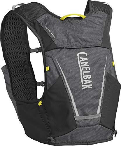 CAMELBAK Unisex -Erwachsene Ultra Pro Vest 34oz Graphite/Sulphur Spring S, Schwarz, S von Camelbak Products LLC