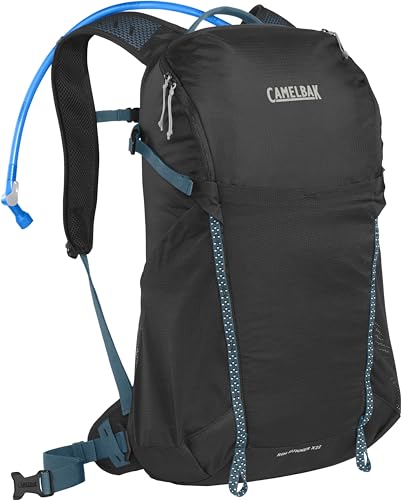 CamelBak Rim Runner X22 Wander-Trinkrucksack mit 1,5 l Reservoirblase, schwarz von Camelbak Products