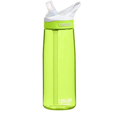 Camelbak Eddy Wasser Trink Flasche Grün 750 ml Sport Outdoor BPA frei Tropfsicher Limeade, 1271302075 von CAMELBAK