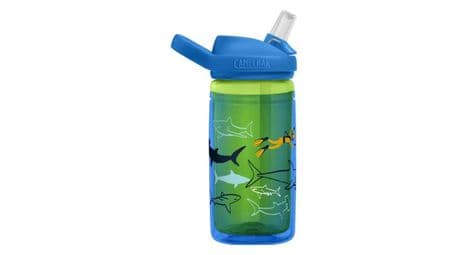 eddy    kinder trinkflasche 400ml shark blau   grun von Camelbak