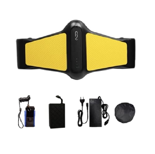 G Camolech Unterwasser-Scooter 500W Electric Water Equipment, 1.8m/s Diving Scooter 60Mins Unterwasser Motor S1 Plus für Kids und Erwachsene Swimming Pool (Blau) (Gelb) von Camolech