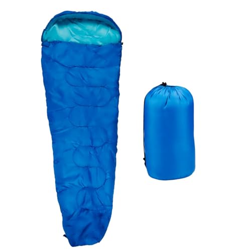Camp Active Unisex-Adult Blau Mummy Schlafsack Erwaschene, Normal von Camp Active