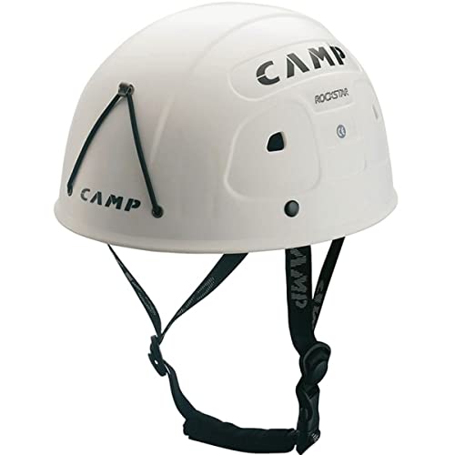 CAMP Rockstar Weiß - Vielseitiger robuster Kletterhelm, Größe One Size - Farbe White von CAMP