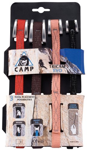 CAMP Tricam Evo (Pack of 4) Kletterkamera, Mehrfarbig, Einheitsgröße von CAMP