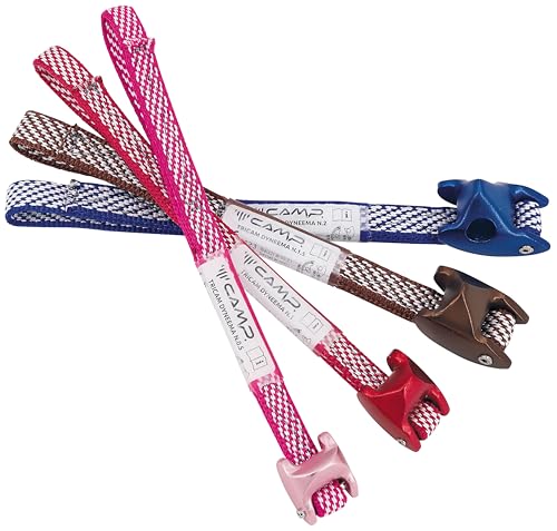 CAMP Set Tricam Dyneema Bunt-Braun-Lila-Pink-Rot - Universelle robuste Klemmkeile, 4-er Set, Größe One Size - Farbe Farb von CAMP