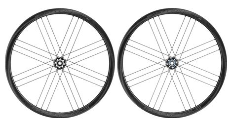 campagnolo bora wto 33 carbon scheibenradsatz   12x100   12x142 mm   centerlock von Campagnolo
