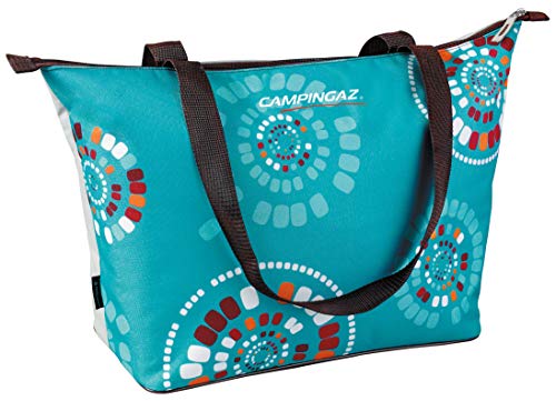 Campingaz Kühltasche Ethnic MiniMaxi 15L, Isoliertasche mit Schulterriemen, kühlt bis zu 10 Std, faltbare Isotasche zum Einkaufen, Camping oder als Picknicktasche von Campingaz