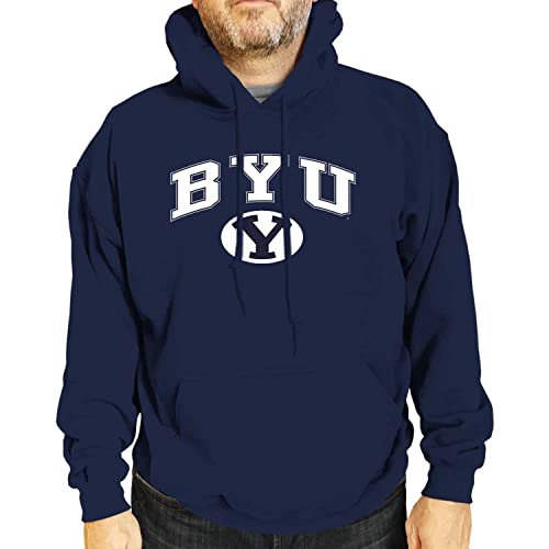 Campus Colors NCAA Kapuzen-Sweatshirt mit Aufdruck "Arch & Logo", langärmelig, Unisex von Campus Colors