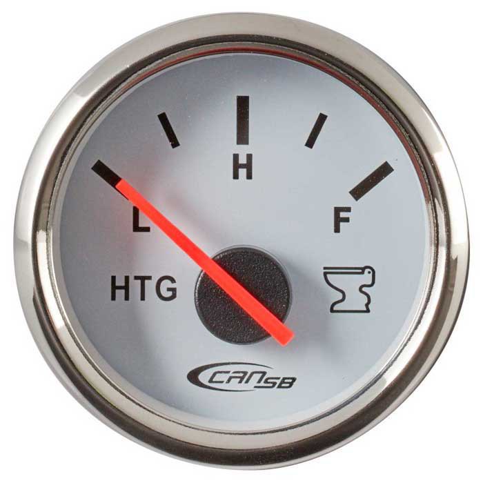 Can-sb 240-33ohm 12-24v Black Water Level Indicator Silber 55.4 x 51 mm von Can-sb