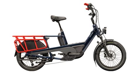 cannondale cargowagen neo 1 electric longtail cargo bike enviolo hd 725wh 20   blau von Cannondale