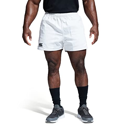 Canterbury Herren Rugbyshorts Professionel Baumwolle, Weiß, M, E523405-001-M von Canterbury