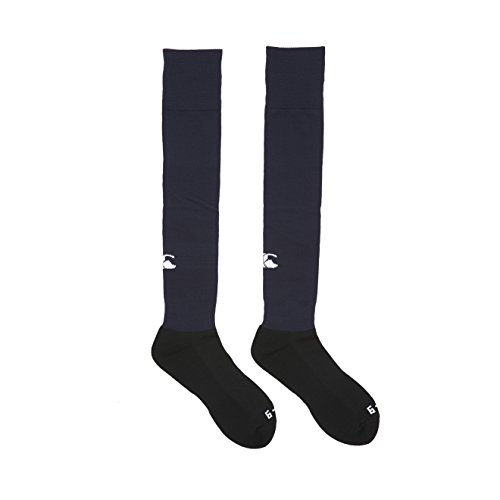 Canterbury Herren Mannschaft Rugby Socken Bekleidung Plain Playing Socken, Blau (Navy), S (Herstellergröße: Youth 2 - 5) von Canterbury