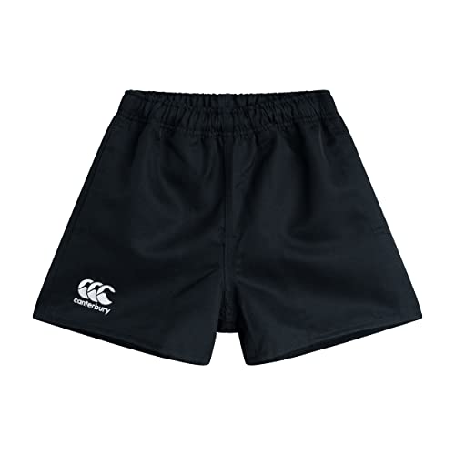 Canterbury Boy's Professional Polyester Shorts - Black, Size 8 von Canterbury