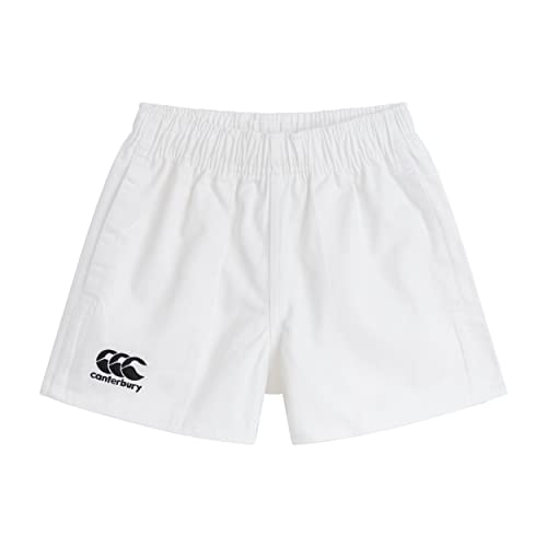 Canterbury Boys' Professional Cotton Short - White, 14 von Canterbury