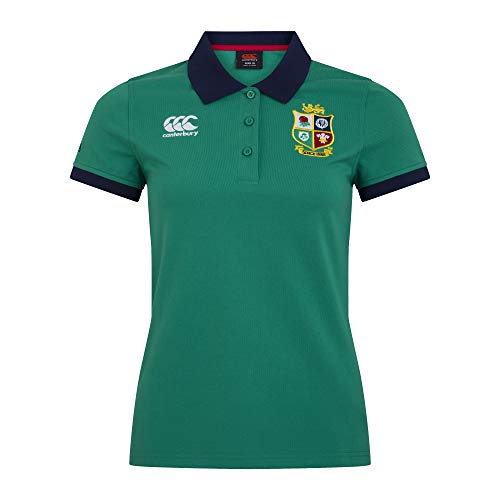 Canterbury Damen-Poloshirt mit British and Irish Lions Rugby Home Nations von Canterbury
