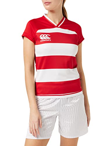 Canterbury Vapodri Evader Rugby-Trikot für Damen 3XL Rot (Flag Red) von Canterbury