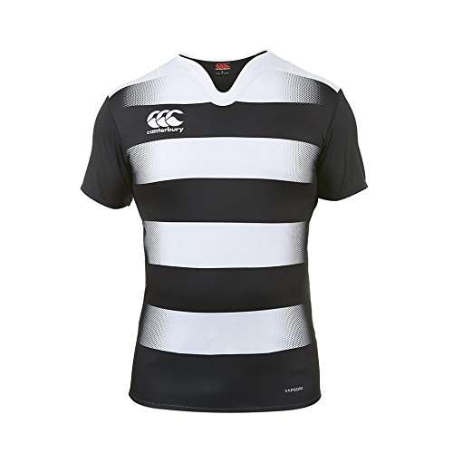Canterbury Kinder vapordri Creolen Rugby Training Shirt, schwarz, 10 Jahre von Canterbury