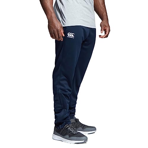 Canterbury Herren Konische Polyknit Leicht Rugby Jogger - Marine - S von Canterbury