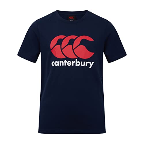 Canterbury Jungen CCC-Logo T-Shirt, Navy, Age 8 (S) von Canterbury