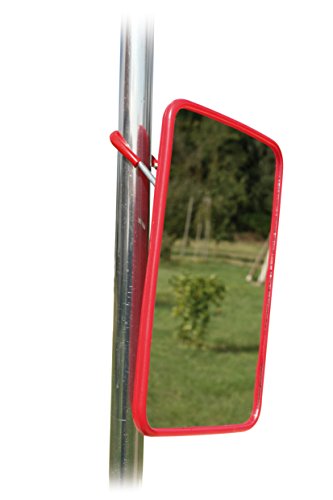 Cao Erwachsene Unisex Glace rectangulaire orientable Rechteckiges Glas, schwenkbar, rot, x von Cao