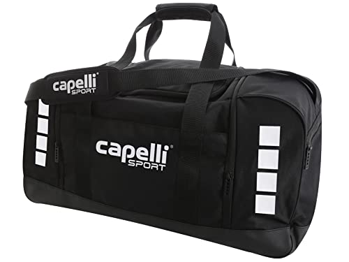 Capelli Sport Cs Ii Duffle Bag, groß, Schwarz / Weiß, Einheitsgröße von CAPELLI SPORT