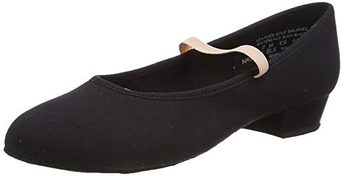 Capezio Academy Damen Schuh mit 2,5 cm Absatz, Schwarz, 10 m von Capezio