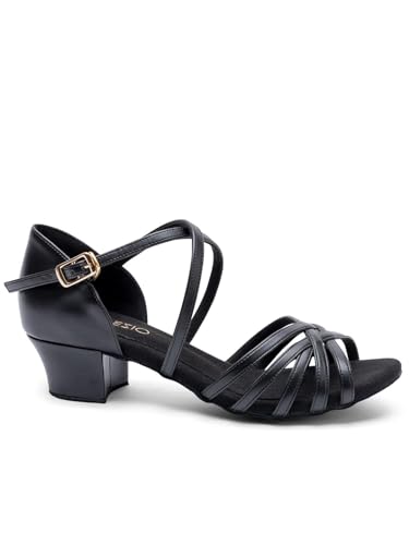 Capezio Rebecca 1.5" Ballroom Shoe, Black, 10.5 M von Capezio