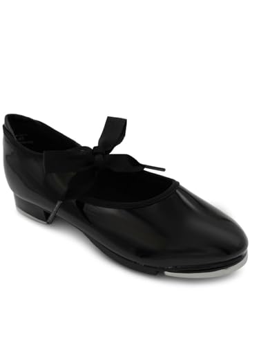 Capezio Shuffle Tap Shoe - Child, Black, 12 W von Capezio