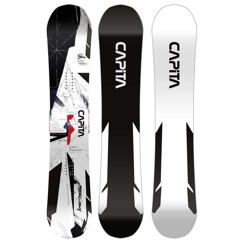 Capita Mercury 156 Snowboard Wide Schwarz 156 von Capita