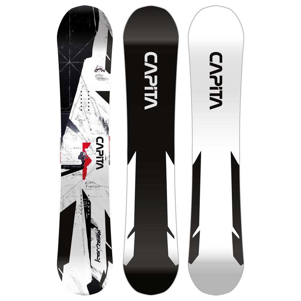 Capita Mercury 160 Snowboard Wide Durchsichtig 160 von Capita