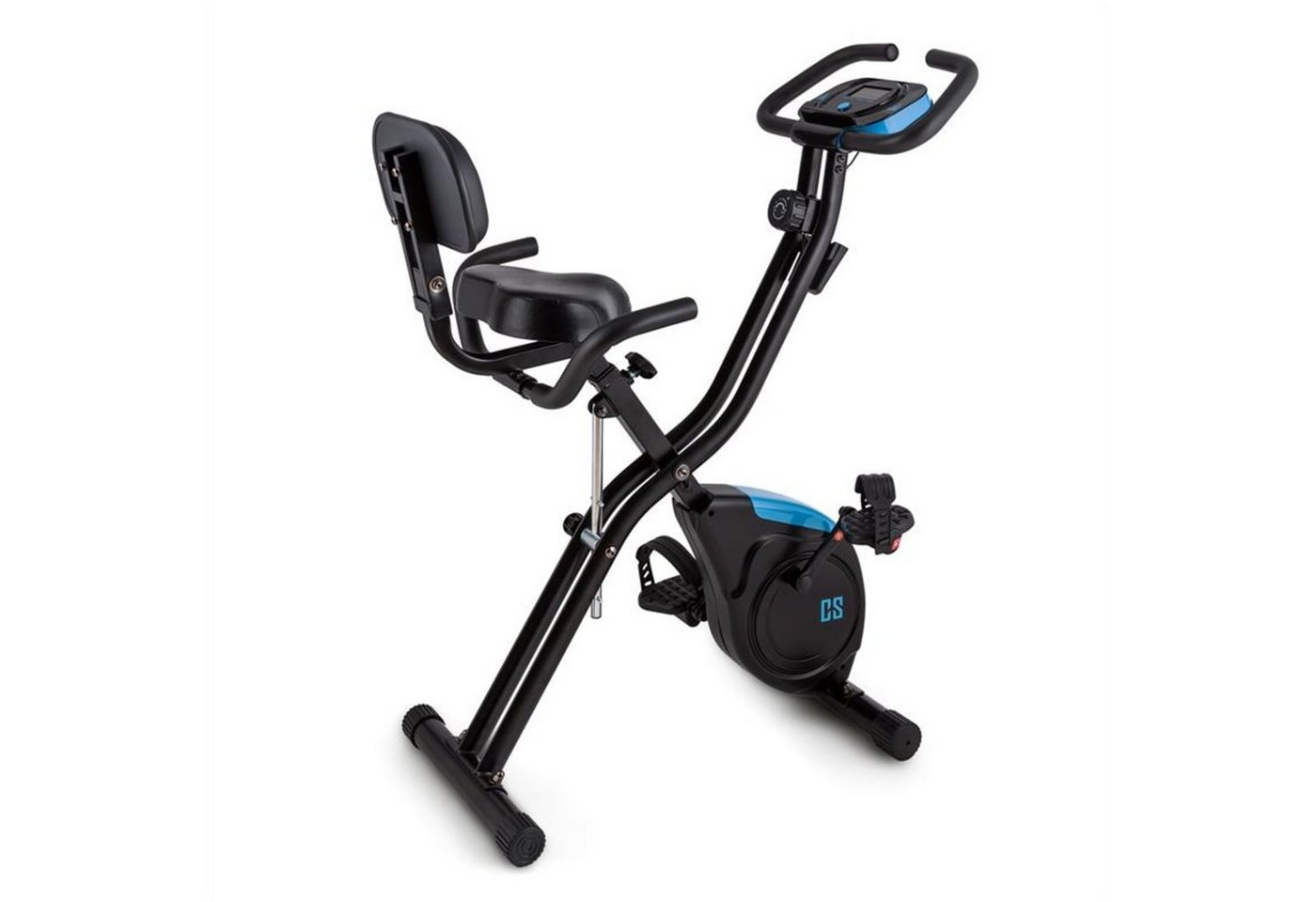 Capital Sports Heimtrainer Azura 2 X-Bike (Trainingscomputer mit LCD-Display), Standfahrrad Heimtrainer Hometrainer Fahrrad klappbar Cardio Fitness von Capital Sports