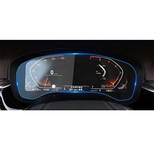 CarWorld Für die BMW Serie 5 G30 G31 2020 Cockpit Digitalfilm Dashboard Panel Navigationsinstrument Schutzglas LCD-Bildschirmfolie von CarWorld