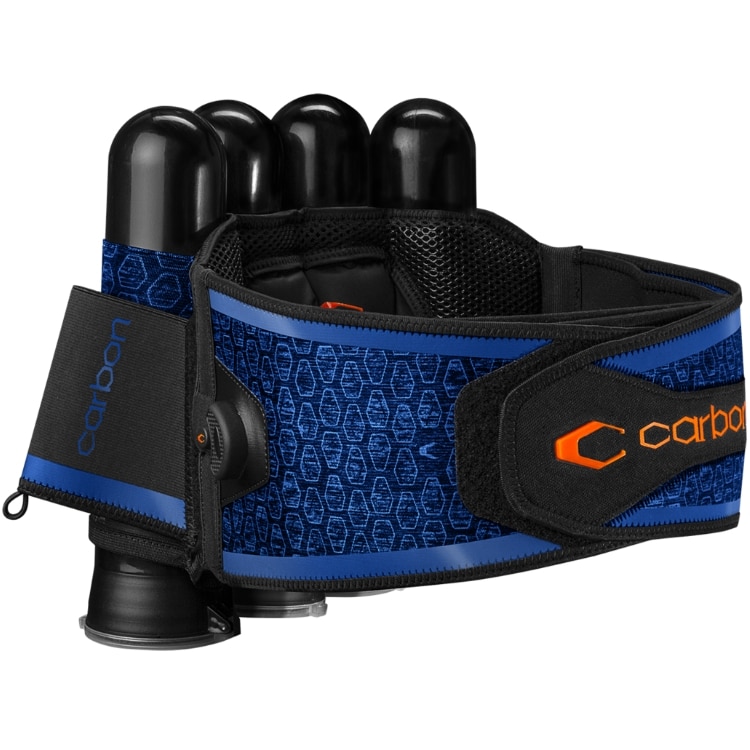 Carbon SC Harness Paintball Battlepack 4+5 (blau)