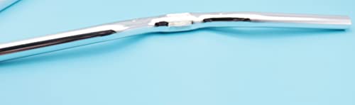 CarbonEnmy Alu Lenker Riser Bar Handlebar Fixie Fixed Single Speed Singlespeed 520*H30 mm (Silber) von CarbonEnmy