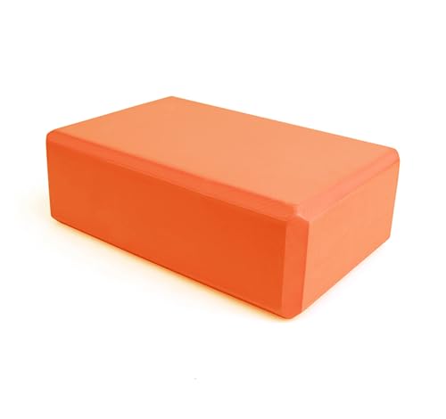 Yoga Block Yogablöcke Schaumstoffblöcke Pilates-Blöcke 2 Stück Set (Orange) von CarePrime