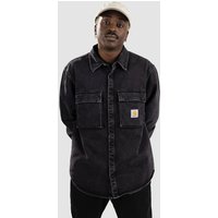 Carhartt WIP Monterey Shirt Jacke stone washed black von Carhartt WIP