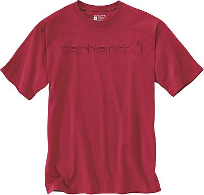 Carhartt Dearborn Relaxed Logo, T-Shirt - Rot/Dunkelrot (R59) - XL von Carhartt